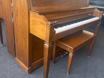 Baldwin console cabinet studio height