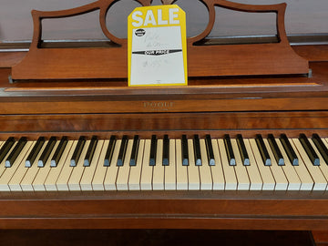Bargain Basement Buy! Used Poole spinet, just tuned.