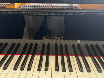 Weber baby grand piano