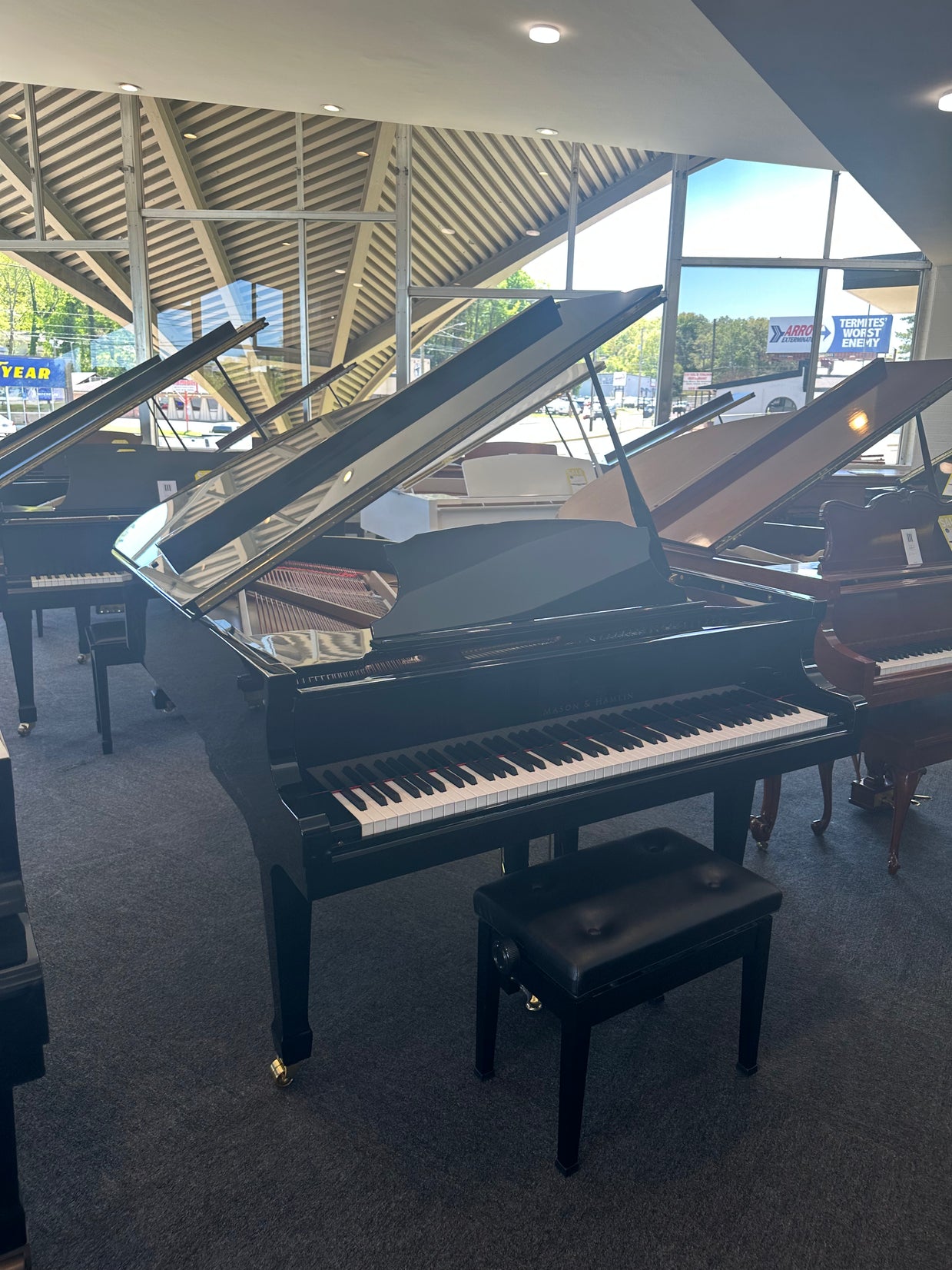 New Mason & Hamlin grand piano. model MHA-188G – Summitt Pianos